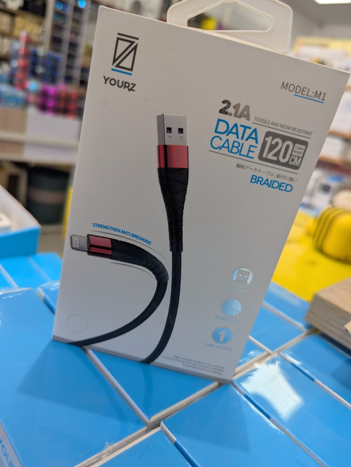 Yourz 2.1A Braided Data Cable