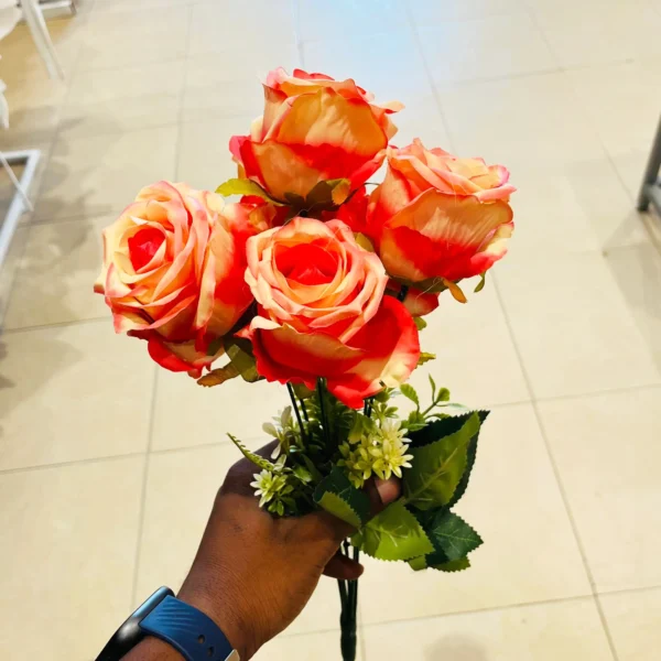 Artificial Orange Rose