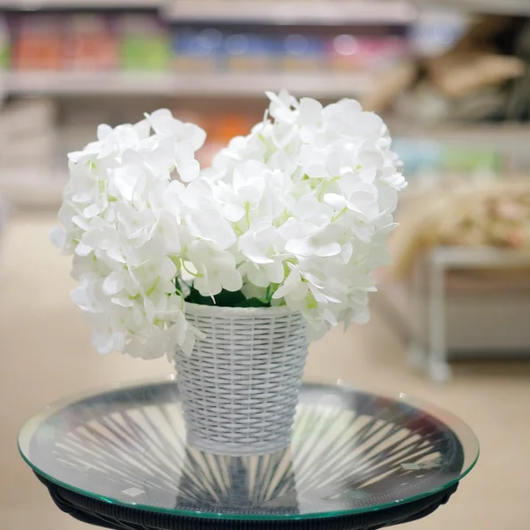 White Artifcial Flower large