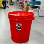 Red Plastic Bucket