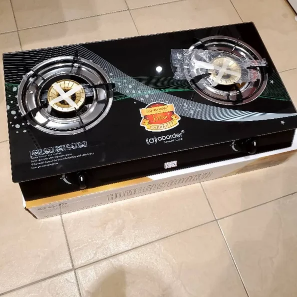 Aborder Glass Gas Stove